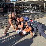 Bolu'da inşaatta başlayan kavga polis merkezi önünde devam etti
