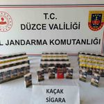 Düzce'de kaçakçılara göz açtırılmıyor