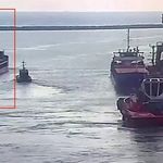 Marmara Denizi'nde batan geminin İskenderun'dan çıkış anı kamerada