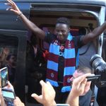 Trabzonspor'un yeni transferi Franculino Dju, Trabzon'a geldi