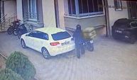 Kendi motosikleti gibi bindi, vitesi boşa atıp götürdü