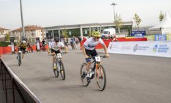 Sakarya'da UCI MTB Eliminator Continental Series yarışları yapıldı