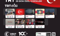 TRT'den Cumhuriyet'in 100. yılına özel içerikler