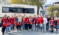 Kan bağışı bilinci oluşturmak için sahadaydılar