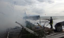 Çanakkale'de restoranda çıkan yangın söndürüldü