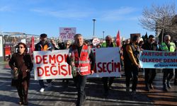 CHP'nin Çanakkale belediye başkan aday adayı Ankara'ya yürüyüş başlattı