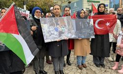 Tekirdağ ve Kırklareli'nde İsrail'in Gazze'ye yönelik saldırıları protesto edildi