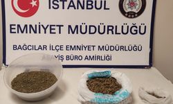 Bağcılar'da polisin takip ettiği zanlının üzerinden uyuşturucu çıktı