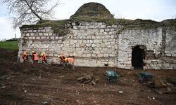 Edirne'nin 15. yüzyıl eserlerinden Gazi Mihal Hamamı'nın restorasyonuna başlandı