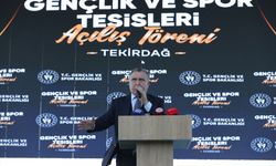 Gençlik ve Spor Bakanı Bak, Tekirdağ'da Millet Bahçesi açılışında konuştu: