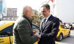 Karamürsel Belediye Başkan adayı Çetinkaya, taksicilerle bir araya geldi