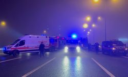 Kuzey Marmara Otoyolu'nda trafik kazasında 1’i ağır 19 kişi yaralandı