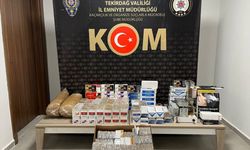 Tekirdağ'da 46 bin filtreli sigara kağıdı ele geçirildi