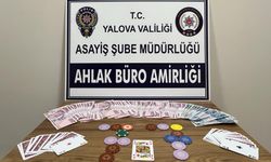 Yalova'da kumar oynarken yakalanan 8 kişiye para cezası uygulandı