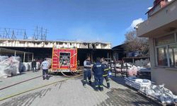 Konya’da sanayi bölgesinde yangın