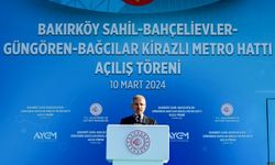 Bakan Uraloğlu Bakırköy-Bahçelievler-Kirazlı Metro Hattı açılışında konuştu: