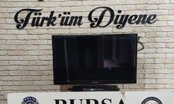 Bursa'da iş hanından 2 televizyon çalan şüpheli tutuklandı
