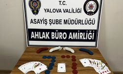 Yalova'da kumar oynayan 19 kişiye 122 bin 75 lira ceza kesildi