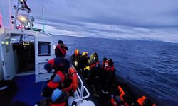 Balıkesir'de 36 düzensiz göçmen kurtarıldı