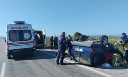 Balıkesir'de iki otomobilin çarpıştığı kazada 4 kişi yaralandı