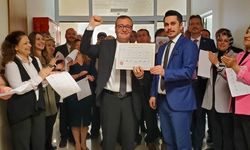 Biga Belediye Başkanı Alper Şen mazbatasını aldı