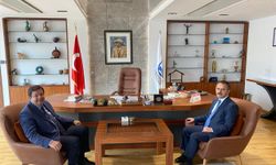 Çanakkale Valisi Aktaş'tan, Belediye Başkanı Erkek'e ziyaret