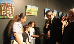 "Çocuk gözüyle Edirne" resim sergisi açıldı