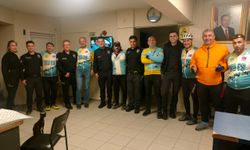 EBİS üyeleri 10 Nisan Polis Günü dolayısıyla bisiklet turu düzenledi