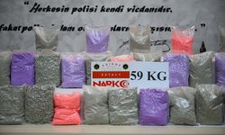 Edirne'de 2 tırda 58 kilo 176 gram sentetik uyuşturucu hap ele geçirildi