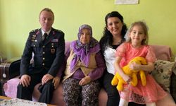 Edirne'de jandarma personeli şehit ailelerini ve gazileri ziyaret etti