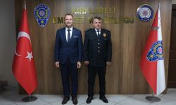 Kırklareli Belediye Başkanı Bulut, Emniyet Müdürü Çamuroğlu'nu ziyaret etti