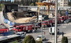 Kocaeli'de metro inşaatında çıkan yangın söndürüldü