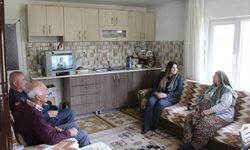 Pehlivanköy Kaymakamı Ballı, şehit ailelerini ziyaret etti