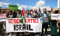 Trakya Üniversitesinde İsrail'in Gazze'ye saldırıları protesto edildi
