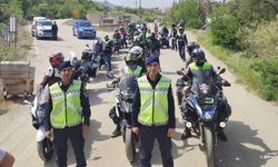 Elazığ’da jandarma, motosiklet sürücülerini bilgilendirdi