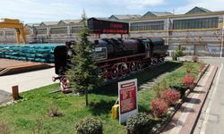 Türkiye’nin ilk yerli ve milli lokomotifi ‘Bozkurt’ Sivas’ta sergileniyor
