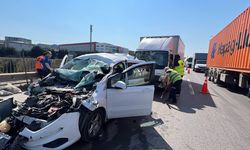 Anadolu Otoyolu'nun Kocaeli kesiminde 3 aracın karıştığı kazada 1 kişi yaralandı