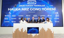 Borsa İstanbul'da gong, Onur Yüksek Teknoloji için çaldı