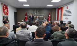 Büyükşehir Belediye Başkanı Alemdar'dan MHP İl Teşkilatına ziyaret