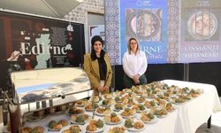 Edirne'de  Osmanlı saray lezzetleri kitapları tanıtıldı