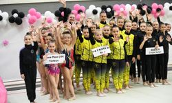 Edirneli cimnastikçiler Bulgaristan'da başarı elde etti