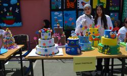 Gebze'de lise öğrencileri yıl sonu sergisi açtı