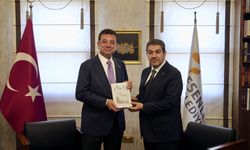 İBB Başkanı İmamoğlu'ndan Esenler Belediye Başkanı Göksu'ya tebrik ziyareti