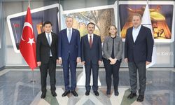 Kazakistan'ın Ankara Büyükelçisi Sapiyev'den Vali Aktaş'a ziyaret