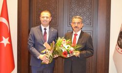 Kırklareli Belediye Başkanı Derya Bulut, Vali Ekici'yi ziyaret etti