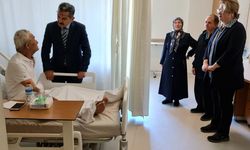 Kırklareli Valisi Ekici, tedavi gören hastaları ziyaret etti