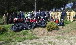 Şarköy’de "Orman Benim" Kampanyası kapsamında çevre temizliği yapıldı