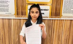 Ağrılı öğrenci "Özel Çocuklara Özel Mektuplar Seçkisi" yarışmasında birinci oldu