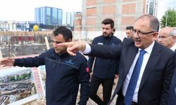 Bakan Özhaseki Malatya’da çarşı projesini inceledi