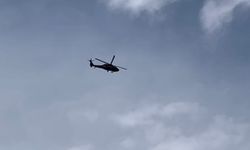 Dağda attan düşen kadın helikopterle hastaneye kaldırıldı